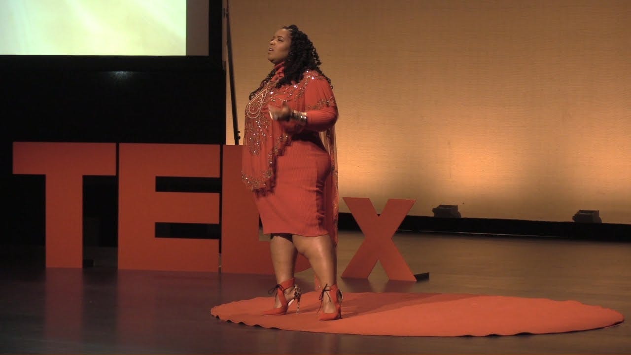 Finding unapologetic self worth in sex, shame, & secrets | Nselaa Ward, Juris Doctor | TEDxAsheville
