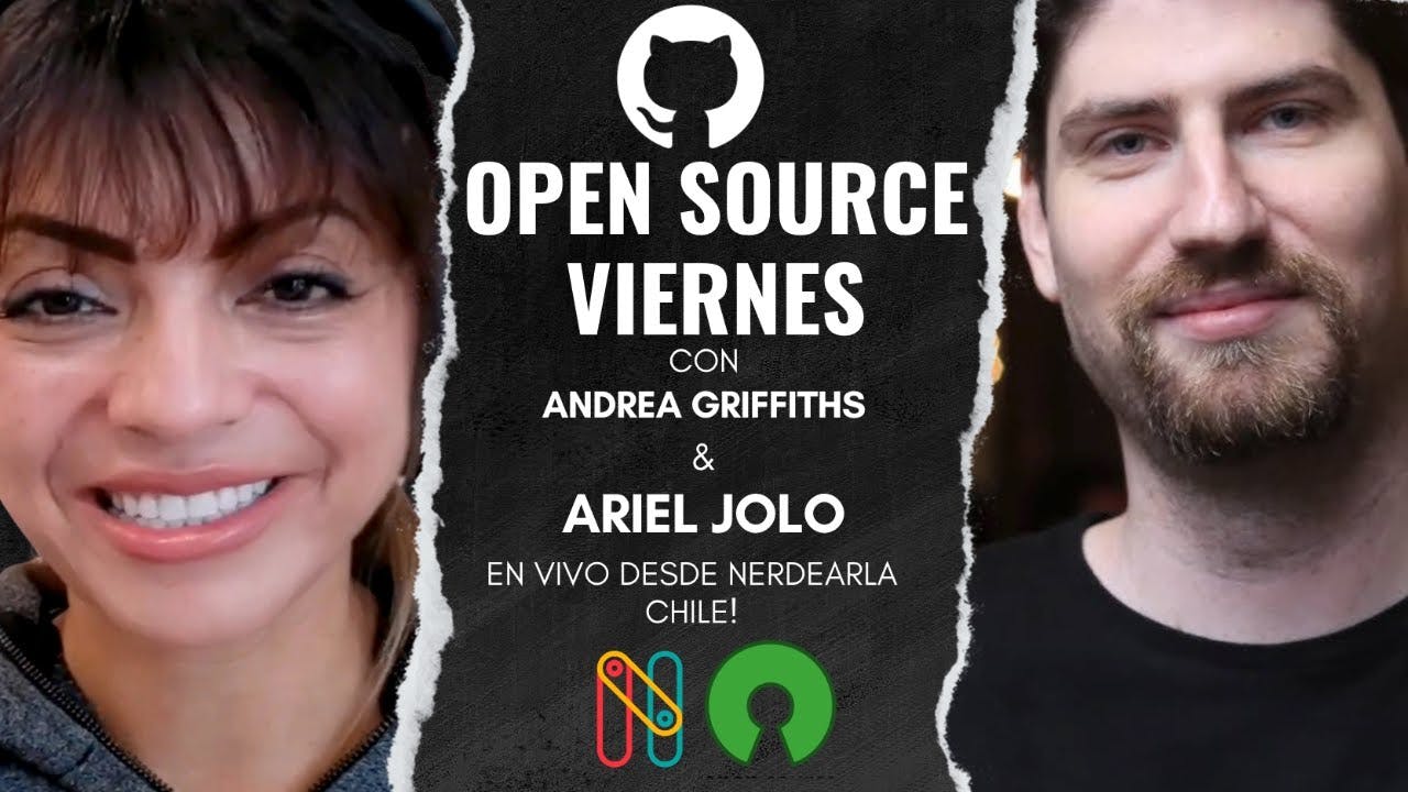 Event in Spanish: Open Source Viernes con Ariel Jolo