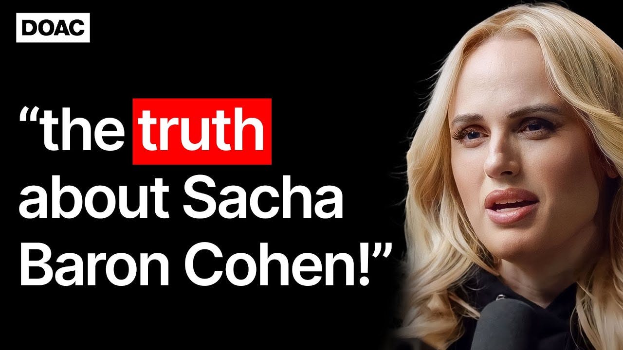 Rebel Wilson: The Truth About Sacha Baron Cohen! Trauma Was The Reason I Couldn't Lose Weight!