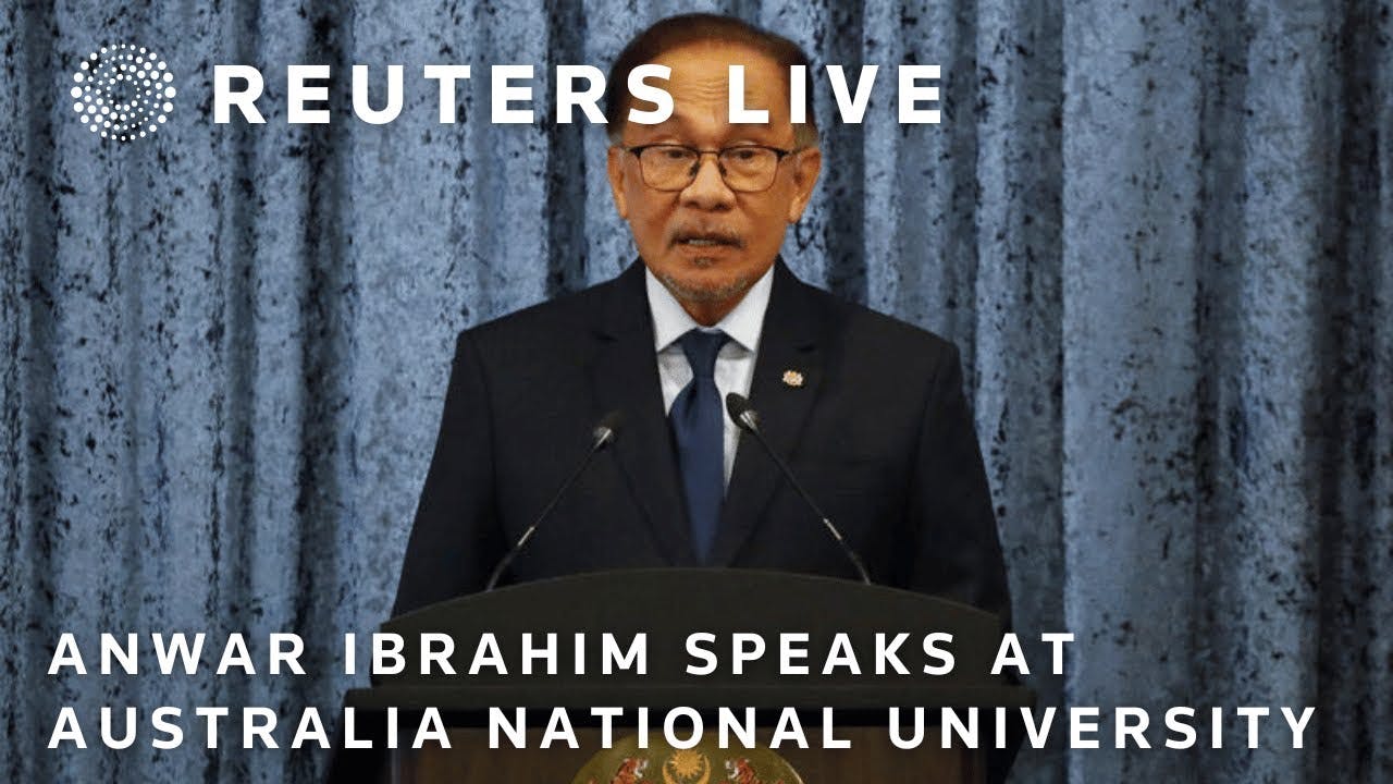 LIVE: Malaysian Prime Minister Anwar Ibrahim speaks at Australian university | REUTERS