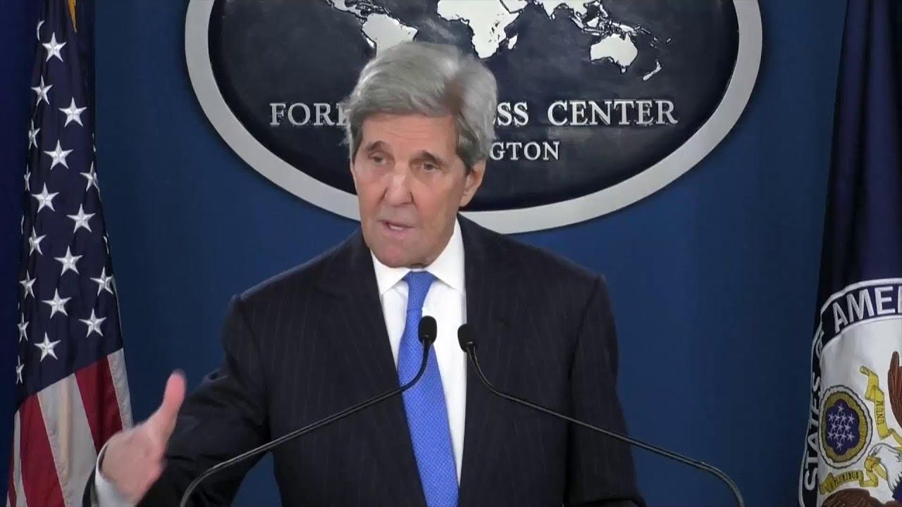 LIVE: John Kerry discusses US priorities on climate change