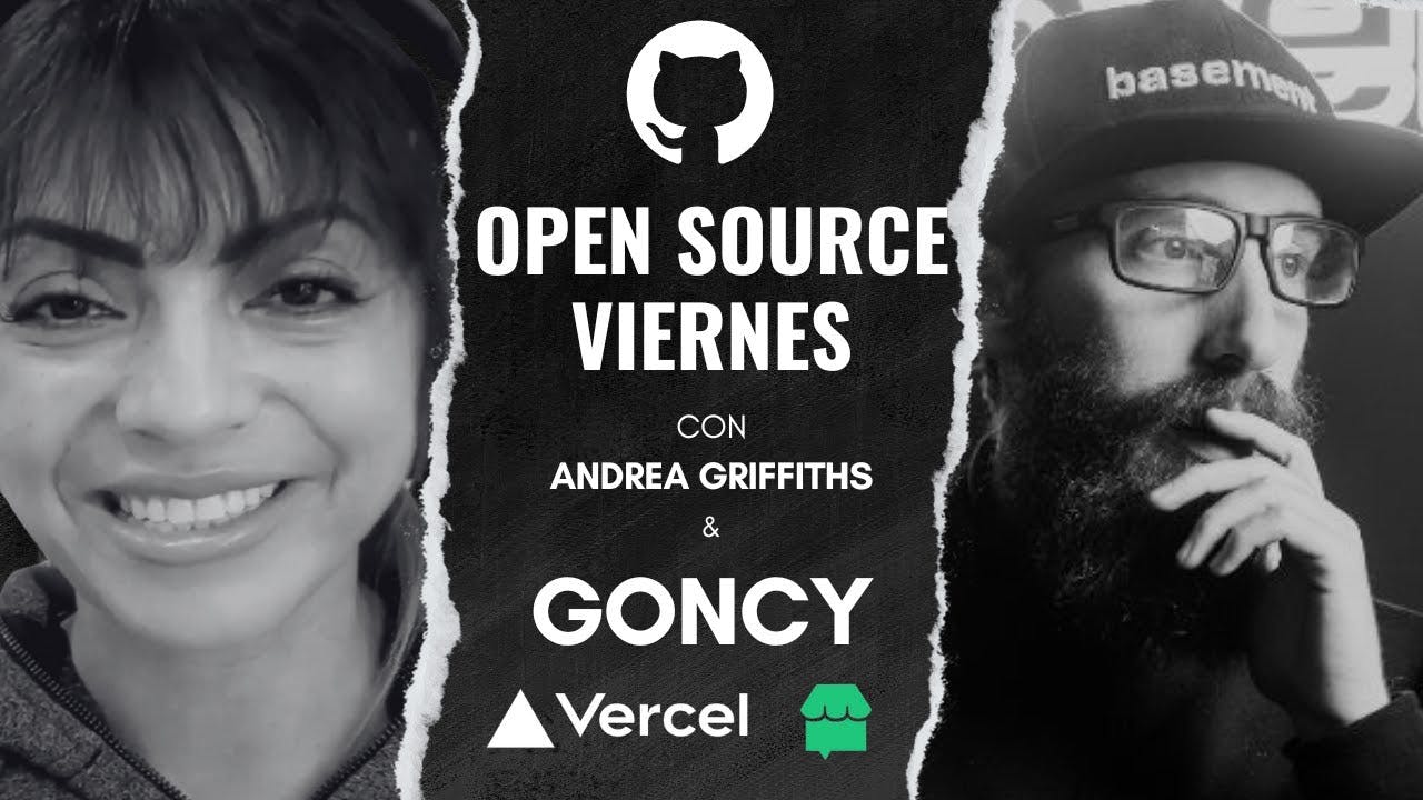 Event is Spanish: Open Source Viernes con Goncy