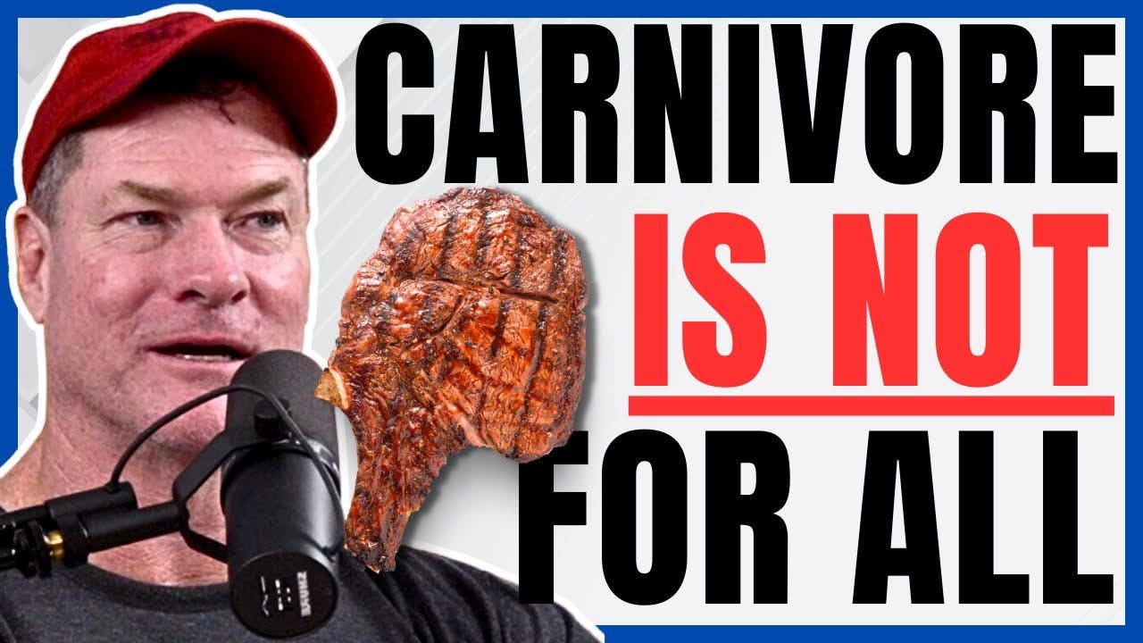 Dr. Shawn Baker Warns Carnivore Diet is NOT for Everyone (who should NEVER try it)