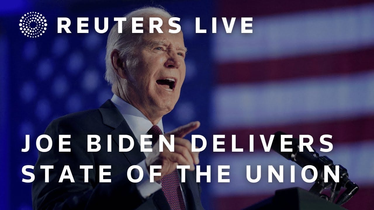 LIVE: President Joe Biden delivers annual State of the Union address | REUTERS