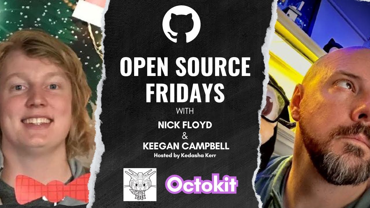 Open Source Friday with Octokit - GitHub's SDKs for JS, Ruby, .NET and more!